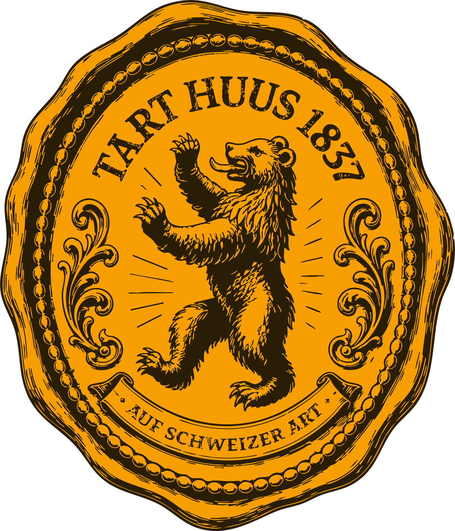 LET EAT BE 앰블럼 — TART HUUS 1837